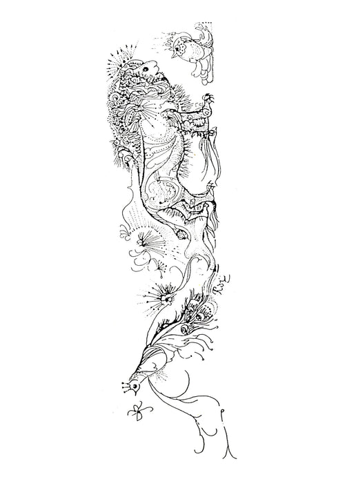 5er Postkarten-Set – Doc Lurchs Tinten-Träumereien (25 Karten)