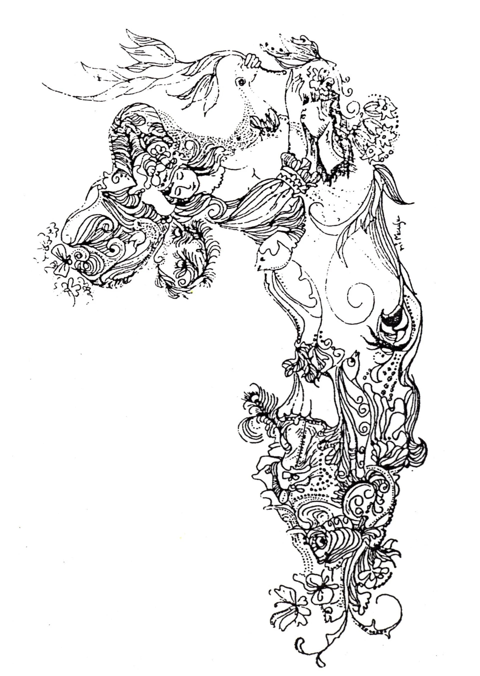 5er Postkarten-Set – Doc Lurchs Tinten-Träumereien (25 Karten)